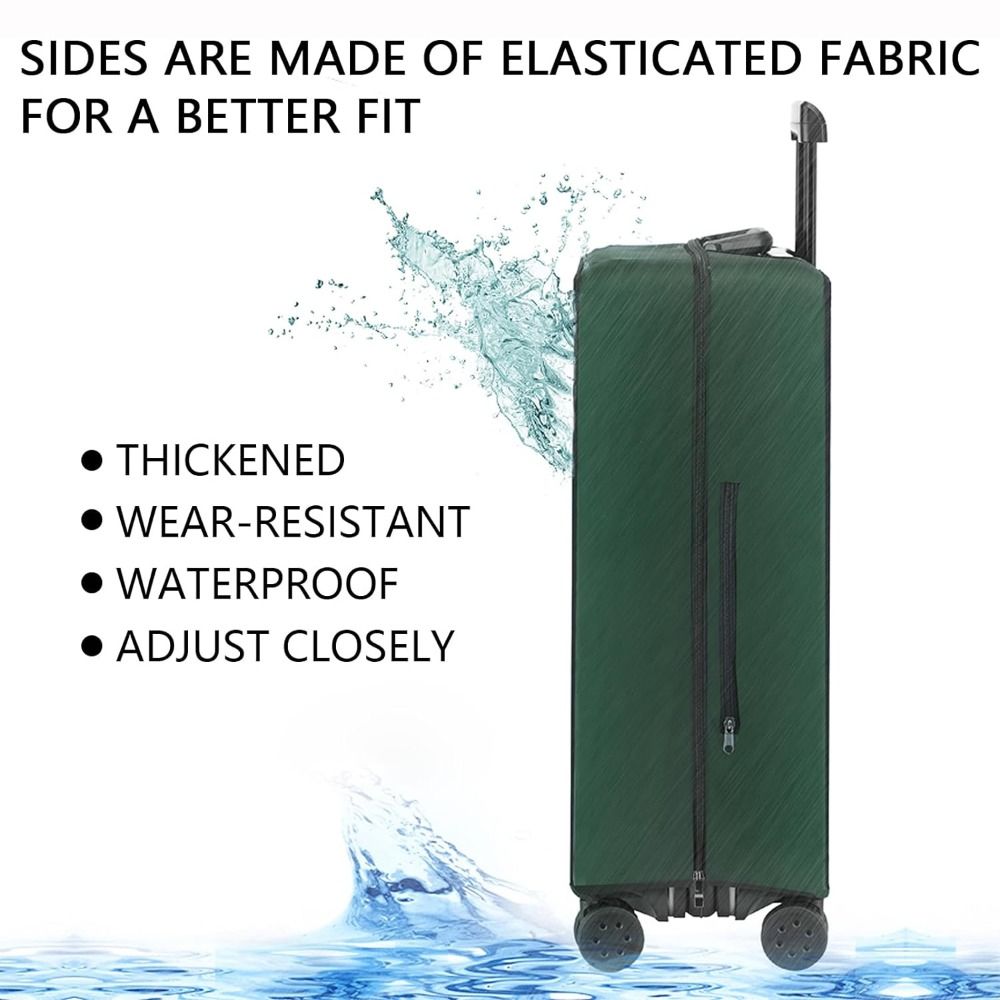 Luggage Protective Cover Transparent - Penutup Koper Transparan PVC Baru Tahan
