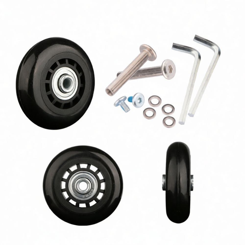 Roda Karet untuk Koper, Roda y - Silent Replacement Luggage Wheels ulasan dan harga