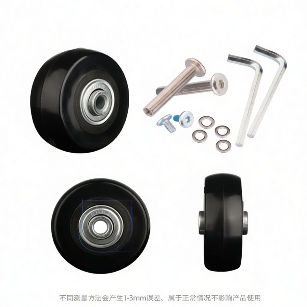 Roda Karet untuk Koper, Roda y - Silent Replacement Luggage Wheels ulasan dan harga