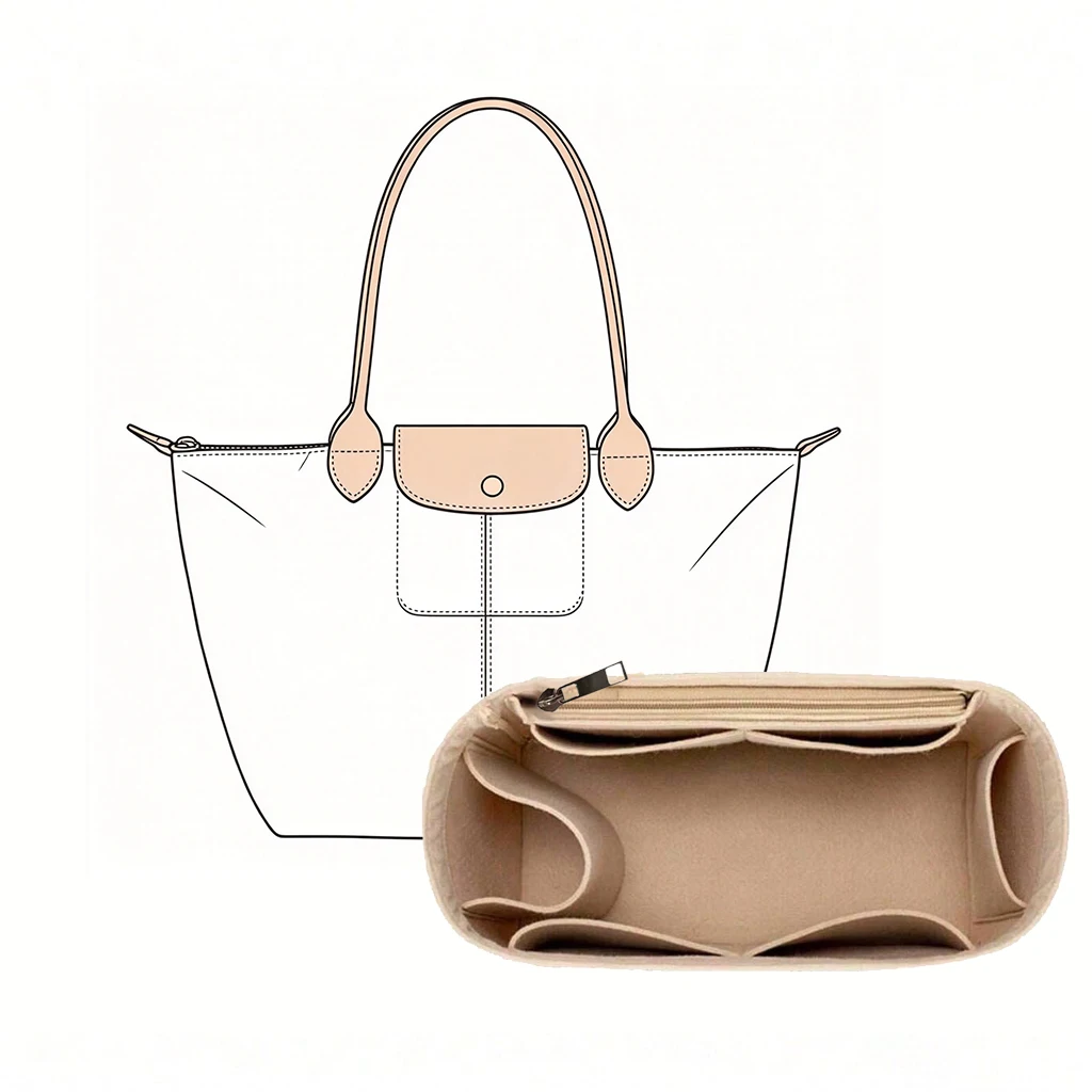 Penyusun Tas, Pembatas Tas dar - Cosmetic Bags ulasan dan harga